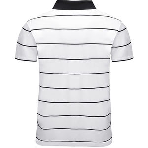 Chemises décontractées pour hommes SEWARD SPORTS de qualité supérieure, 100% coton biologique, col rond uni, manches courtes, tricotées, 300g, respirantes - Product Image 6