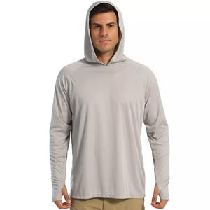 Customized Your Logo Waterproof UPF50+ Fishing Hoodie Sun Protection Fishing Wear <b>Moisture</b> <b>Wicking</b> Long Sleeve Fishing <b>Shirts</b> - Product Image 4