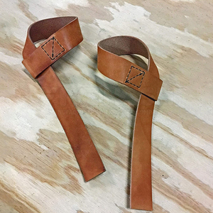 Sangles de musculation en cuir à prix abordable, impression de logo personnalisée, sangles de musculation en cuir de haute qualité - Product Image 6