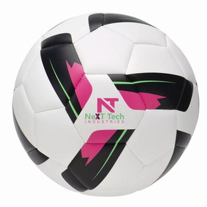 ลูกฟุตบอล Next Tech NTI-MB-603 รุ่นใหม่ คุณภาพสูง สำหรับเล่นกลางแจ้ง เย็บด้วยเครื่องจักร พร้อมดีไซน์และโลโก้ที่ออกแบบเองได้ - Product Image 1