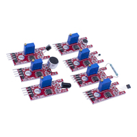 Kit de Démarrage 45 en 1 Modules Capteurs 16 Types Meilleur que le Kit Capteurs 37 en 1 avec Boîte