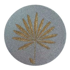 Caminos de mesa artificiales Admirable Christmas Candy Beaded Runner Mats para el hogar Manteles individuales decorativos para Acción de Gracias - Product Image 2