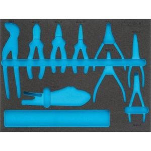 Hazet 2-Component Soft Foam Insert for 163-370/9 <b>Tool</b> <b>Sets</b> - Product Image 1