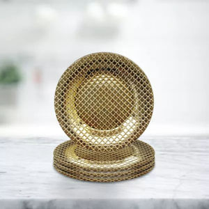 Plaques de chargeur rondes de haute qualité Plaques de chargeur de table élégantes Autres accessoires décoratifs à un prix attractif - Product Image 4