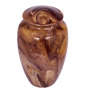 Urnes de crémation pour adultes de conception classique de fabrication indienne Urnes humaines de couleur verte de meilleure qualité pour la crémation - Product Image 5