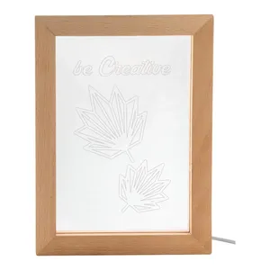 Custom Woodiframe LED <b>Trophies</b> Medals & <b>Plaques</b> Merchandising - Product Image 1
