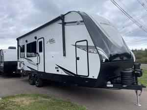 Lightweight Hybrid Small Camper Trailer with Standard Rear Extension for Car Travel
