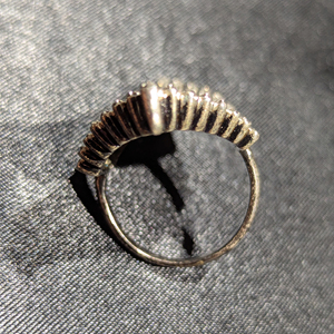 REYES Vente en gros Argent sterling 925 Bague de fiançailles en diamant naturel Unique en son genre Bijoux de cadeau de mariage de style victorien pour elle - Product Image 4