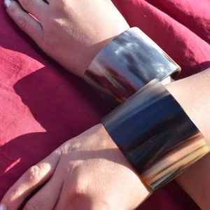 Buffalo Horn Natural <b>Bangles</b> Bracelet Crafting Buffalo Horn Hand Jewelry - Product Image 1
