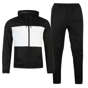 Chándal transpirable cómodo informal para hombre, ropa deportiva de entrenamiento de patrón sólido para correr atlético, Yoga, gimnasio, deportes - Product Image 6