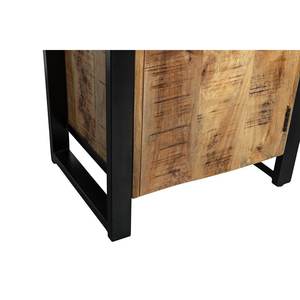 Bookshelf Bar & Living Room <b>Book</b> Display Industrial Portable Mango Wooden and Iron for Home Office Home Modern <b>Corner</b> <b>Shelf</b> N/A - Product Image 6