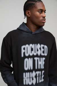 Top Quality Wholesale Cotton Polyester Warm Streetwear <b>Hoodie</b> Custom Men's Pullover Sun Fade Boxy <b>Hoodie</b> No <b>Strings</b> - Product Image 6