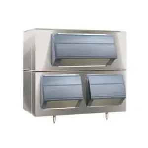 Follett SG3900-72 - Dispensador de Hielo Vertical de Doble Puerta de 72 Pulgadas con Capacidad de Almacenamiento de 3940 lb, Contenedores y Cajas de Almacenamiento - Product Image 1