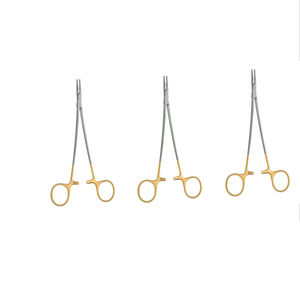 Pinzas Quirúrgicas Microvasculares de 18.0 cm con Punta Cruzada y Dentada, Instrumento Quirúrgico Básico - Product Image 1