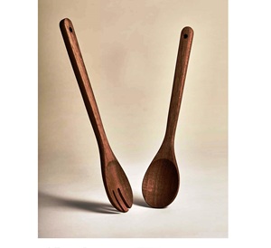 Serveur à salade en bois le plus vendu, écologique, passe au lave-vaisselle, ustensiles à salade, cuisine à domicile, fabriqué en Inde - Product Image 4
