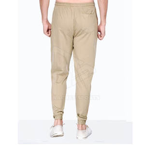 Pantalon léger personnalisable à taille élastique pour hommes pantalon oversize décontracté de bonne qualité droit mi pour adultes - Product Image 4