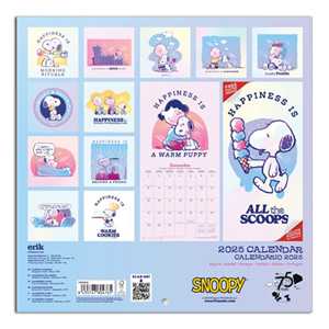 Calendario de Escritorio Personalizado 2025 con Diseño de Snoopy, el Personaje de Peanuts, Reloj de Mesa Perpetuo de Papel Impreso para Exhibición en Oficina - Product Image 2