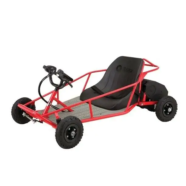 Giao Hàng Nhanh Trẻ Em Điện Dune Buggy Xe Dây Thắt Lưng Bàn Đạp 350W Off-Road Go Kart Khung