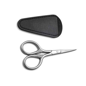 Tijeras de manicura para cutículas con logotipo personalizado, hoja recta afilada de acero inoxidable, herramienta de belleza para el cuidado de las uñas de Color personalizado, hecha en Pakistán - Product Image 2