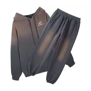 Chándales Pull Over Acid Wash de alta calidad para la temporada de invierno características de talla grande a la venta del mejor estilo del fabricante pakistaní - Product Image 1