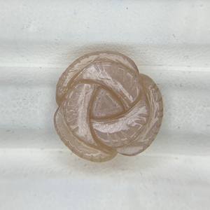 Joyería a granel hecha a mano de la mejor calidad, flor de piedra lunar de melocotón rara tallada, talla de grado de piedra preciosa blanca Natural - Product Image 3