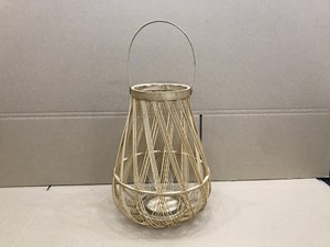 Lanterne en rotin de bambou de haute bonne qualité lanterne suspendue décorative naturelle faite à la main pour la décoration de la chambre - Product Image 4