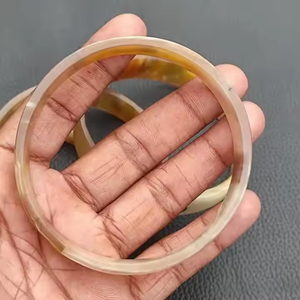 Brazalete de joyería, brazalete de Color de cuerno Natural con uso de amor para fiesta de boda, el mejor precio por Crescent Crafts - Product Image 4