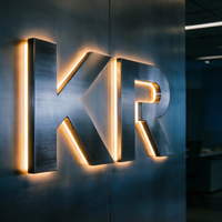 Lettres lumineuses rétroéclairées KR SIGN - LED étanches IP65, alimentées par batterie/prise, personnalisables, écologiques, pour la publicité, les bars et les entreprises