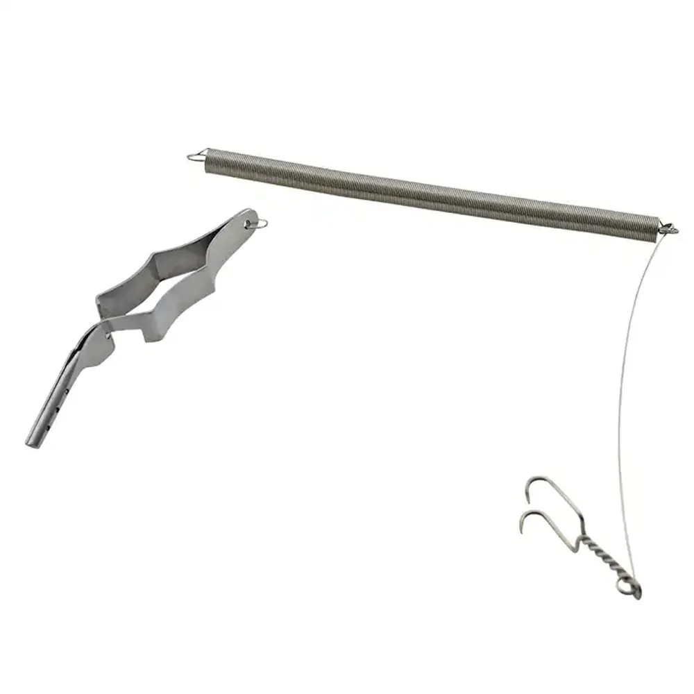 Yasargil Gelea固定フック神経および椎弓切除術手術器具Yasargil with Gelea Fixation Hook and Spring Pakistan