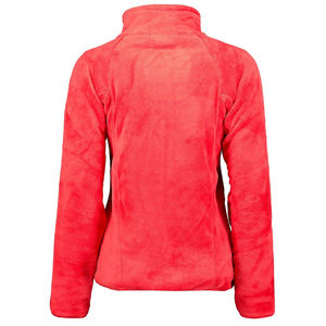 Chaqueta de lana para mujer, Cuello clásico, estilo cremallera completa, chaqueta de lana polar para mujer con dos bolsillos delanteros, chaqueta de lana para mujer - Product Image 3