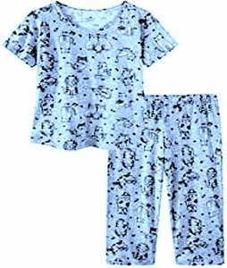 Ropa de dormir para mujer, top y pantalón estampado, Media manga, 3/4, fabricación personalizada, Daisyapparel min, india - Product Image 1