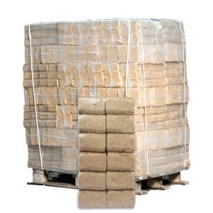 Wood Briquette Fuel Blocks for <b>Heating</b> and Cooking - Product Image 2
