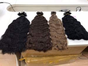 Extensions de cheveux humains vierges Remy de haute qualité Nouveaux produits de l'usine vietnamienne-Indian Yaki Water Wave Kinky Straight Styles Fumi - Product Image 6