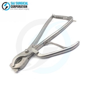 Émasculateur en acier inoxydable de haute qualité écrasant et serrant les mâchoires Instrument vétérinaire de gestion efficace et sûre du bétail - Product Image 1