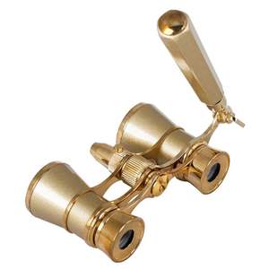 Télescope artisanal en métal et en bois, jumelles en laiton antique montées sur un trépied en bois élégant pour les collectionneurs nautiques - Product Image 6