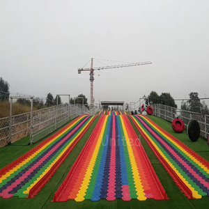 Nuevo Modelo de Parque de Atracciones al Aire Libre, Tobogán con Pista Especial, Tobogán Arcoíris para Niños y Adultos - Product Image 3