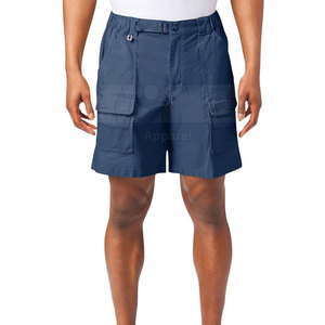 Shorts cargo décontractés pour hommes, taille mi-haute, 100 % coton – Haute qualité, séchage rapide, personnalisable OEM - Product Image 1