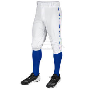 Pantalons de baseball respirants de haute qualité personnalisés, 100% polyester, pantalon de softball en gros à vendre, 2025 - Product Image 1