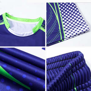 Camiseta de rugby de atletismo personalizada al por mayor para hombres con diseño único, ropa de equipo duradera y cómoda, logotipo personalizado de poliéster 100% - Product Image 5