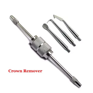 Instrumentos quirúrgicos dentales Removedor de corona Manual 3 puntas para restauración de eliminación de puente Herramientas dentales de acero inoxidable para dentistas - Product Image 5