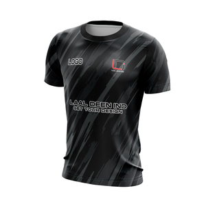 เสื้อฟุตบอลแขนสั้นแบบกำหนดเองฟรี พร้อมโลโก้ด้านหน้าแบบซับลิเมชั่น ชุดทีม และแบบจำลองชุดกีฬา - Product Image 3