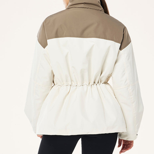 Chaqueta cortavientos cómoda con cremallera para mujer, ropa exterior elegante, chaqueta de invierno transpirable de estilo urbano con logotipo personalizado - Product Image 2