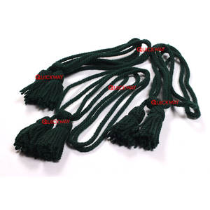 2024 cordon d'épaule vert personnalisé pour hommes pour uniforme d'officier de cérémonie de haute qualité chapeau uniforme accessoires en vente - Product Image 3