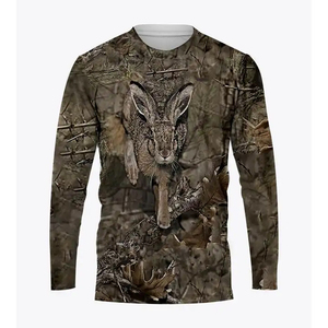 Maillots de chasse imprimés animaux personnalisés de haute qualité vêtements de sport en plein air à la mode pour le football confortable et élégant - Product Image 1