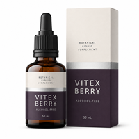 Complexe de soutien féminin 8-en-1 : Extrait de baies de Vitex, Maca et Citrate de Magnésium pour la ménopause et le bien-être du cycle – Gouttes ODM