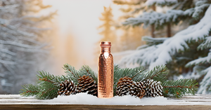 Recipiente de cobre martillado hecho a mano, botella de agua, accesorios para beber para reducir la ingesta de azúcar y disfrutar de beneficios para la salud al instante - Product Image 5