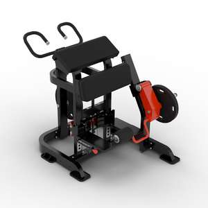 QLI QSLC064 Boucle de jambe debout en métal durable | Machine de force de gymnastique chargée de plaque commerciale - Product Image 2