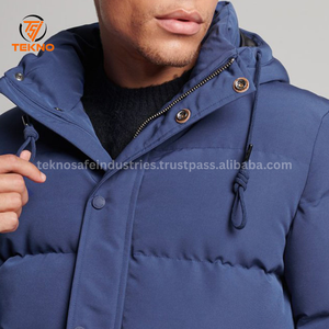 Ropa de invierno de diseño personalizado de alta calidad, abrigo grueso de burbujas para hombre, ropa de calle, chaqueta acolchada de otoño para hombre, servicio OEM - Product Image 5