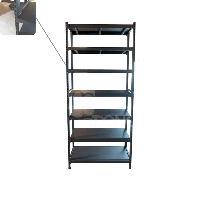 7 Layers High Quality Modern Metal Wire Shelving Epoxy Powder Coating Quick Installation for School Mall-Vietnam OEM Factory