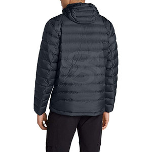 Veste d'hiver matelassée pour homme à porter au quotidien, faible MOQ, avec un rembourrage chaud et des lignes épurées pour un look décontracté intemporel - Product Image 2